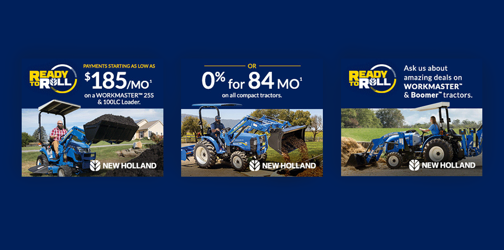 New Holland ready to roll deals